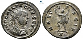 Tacitus AD 275-276. Ticinum. Antoninianus Billon
