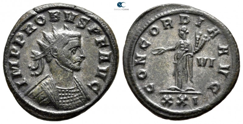 Probus AD 276-282. Siscia
Antoninianus Billon

22 mm., 3,58 g.

IMP PROBVS ...