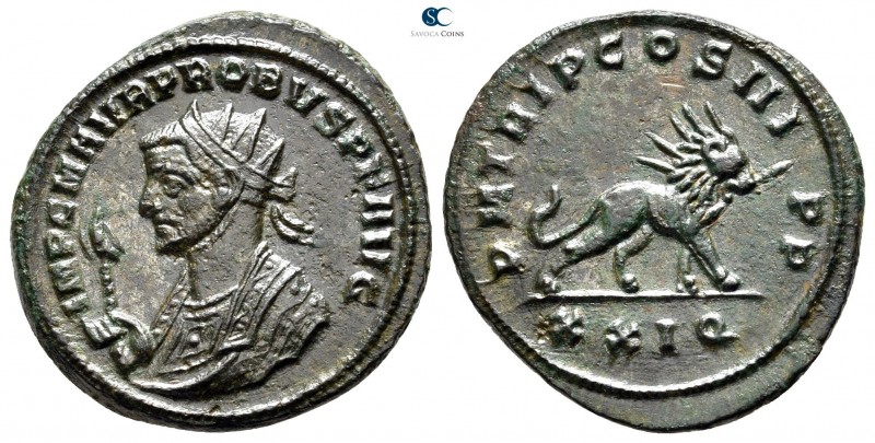 Probus AD 276-282. Siscia
Antoninianus Billon

22 mm., 4,27 g.

IMP C M AVR...