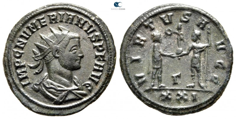 Numerian AD 283-284. Antioch
Antoninianus Billon

22 mm., 3,67 g.

IMP C NV...