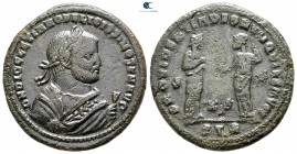 Diocletian, as Senior Augustus AD 305-312. Treveri. Follis Æ