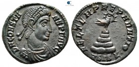 Constans AD 337-350. Struck AD 348-350. Siscia. 1st officina. Halbcentenionalis Æ