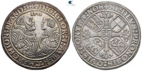 Germany. Schwabach. Georg with Albrecht AD 1527-1541. Taler AR 1541