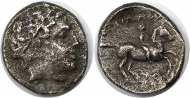 1/5 Tetradrachme 323 - 316 v. Chr 
Griechische Münzen, MACEDONIA. MAKEDONISCHE KÖNIGE. Philipp II., 359 - 336 v. Chr. 1/5 Tetradrachme (2.28g). 323 -...