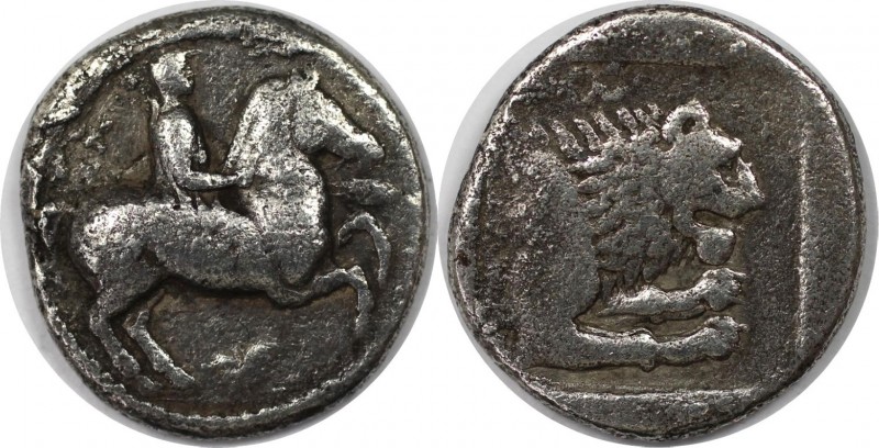 Tetrobol 443 - 438 v. Chr 
Griechische Münzen, MACEDONIA. Perdikkas II., 451 - ...