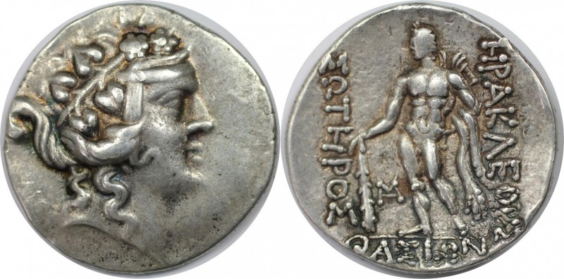 Tetradrachme 148 - 90/80 v. Chr 
Griechische Münzen, THRAKISCHE INSELN. THASOS....
