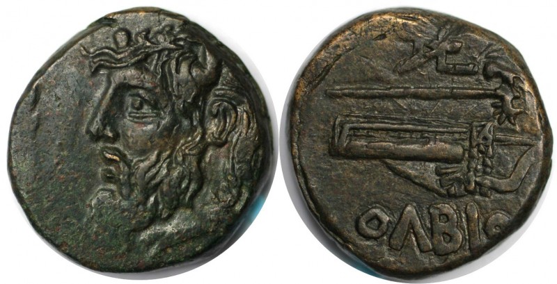 Bronze 330 - 300 v. Chr 
Griechische Münzen, BOSPORUS. SCYTHIA: Olbia. Bronze (...