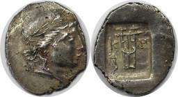 Drachme 100 - 88 v. Chr 
Griechische Münzen, LYCIA. LYKISCHE LIGA. PHASELIS. Drachme 100 - 88 v. Chr, Silber. 1.78 g. Vorzüglich