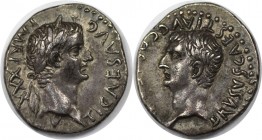 Drachme 33 - 34 n. Chr 
Römische Münzen, MÜNZEN DER RÖMISCHEN KAISERZEIT. RÖMISCHE KAISERZEIT. Tiberius, 14 - 37 n. Chr. Drachme (3,47g). 33-34 n. Ch...