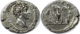 Denar 140 - 144 n. Chr 
Römische Münzen, MÜNZEN DER RÖMISCHEN KAISERZEIT. Marcus Aurelius als Caesar, 139-161 n. Chr. Denar (2,82g) 140-144 n. Chr., ...