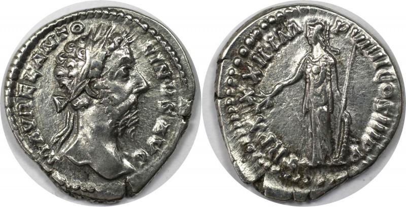 Denar 178 n. Chr 
Römische Münzen, MÜNZEN DER RÖMISCHEN KAISERZEIT. Marcus Aure...