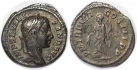 AR-Denar 222 - 235 n. Chr 
Römische Münzen, MÜNZEN DER RÖMISCHEN KAISERZEIT. Alexander Severus, 222 - 235 n. Chr, AR-Denar (2.50 g) Sehr schön, Patin...