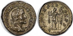 AR-Denar 235 - 238 n. Chr 
Römische Münzen, MÜNZEN DER RÖMISCHEN KAISERZEIT. Maximinus I., 235-238 n. Chr, AR-Denar (3.22 g) Sehr schön
