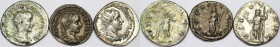 Lot von 3 Münzen 238 - 244 n. Chr 
Römische Münzen, Lots und Sammlungen römischer Münzen. RÖMISCHEN KAISERZEIT. Gordianus III., 238 - 244 n. Chr, Lot...