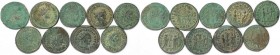 Lot von 9 Münzen 284 - 305 n. Chr 
Römische Münzen, Lots und Sammlungen römischer Münzen. MÜNZEN DER RÖMISCHEN KAISERZEIT. Diocletianus (284-305 n. C...