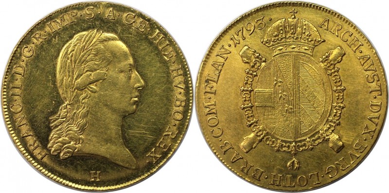 Souverain d'or 1793 H
RDR – Habsburg – Österreich, RÖMISCH-DEUTSCHES REICH. Fra...