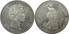 Geschichtstaler 1835 
Altdeutsche Münzen und Medaillen, BAYERN / BAVARIA. Ludwig I. (1825-1848). "Bayerische Hypothekenbank". Geschichtstaler 1835, S...