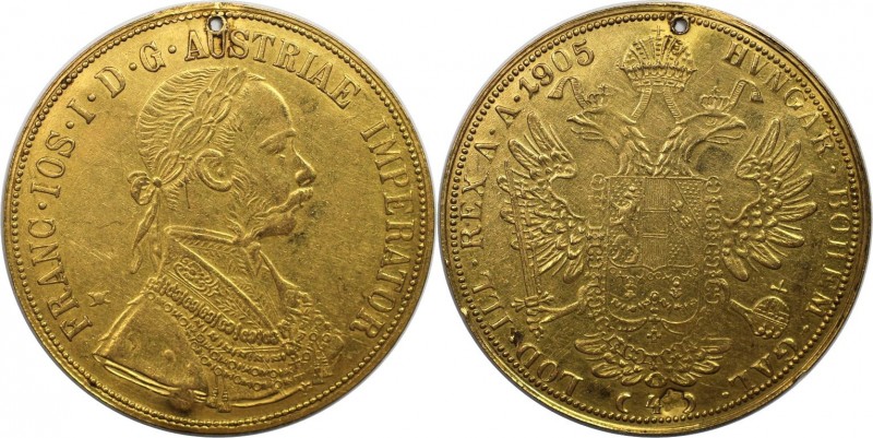 4 Dukaten 1905 
Europäische Münzen und Medaillen, Bulgarien / Bulgaria. Boris I...