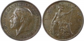 Farthing 1931 
Europäische Münzen und Medaillen, Großbritannien / Vereinigtes Königreich / UK / United Kingdom. George V. (1910-1936). Farthing 1931,...