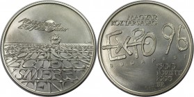 500 Forint 1993 
Europäische Münzen und Medaillen, Ungarn / Hungary. 500 Forint 1993, Silber. 0.93 OZ. KM 705. Stempelglanz