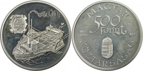 500 Forint 1994 
Europäische Münzen und Medaillen, Ungarn / Hungary. 500 Forint 1994, Silber. 0.93 OZ. KM 708. Polierte Platte