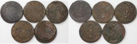 Lot von 5 münzen 1766 - 1777 EM
Russische Münzen und Medaillen, Lots und Samllungen Russische Münzen und Medaillen. 5 x 5 Kopeken 1766-1777 EM, Lot v...