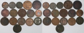 Lot von 16 Münzen 1799 - 1913 
Russische Münzen und Medaillen, Lots und Samllungen Russische Münzen und Medaillen. 3 x 1 Kopeke 1799-1866, 10 x 2 Kop...