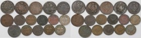 Lot von 16 Münzen 1815 - 1913 
Russische Münzen und Medaillen, Lots und Samllungen Russische Münzen und Medaillen. 2 Kopeken 1859 BM, 15 x 2 Kopeken ...