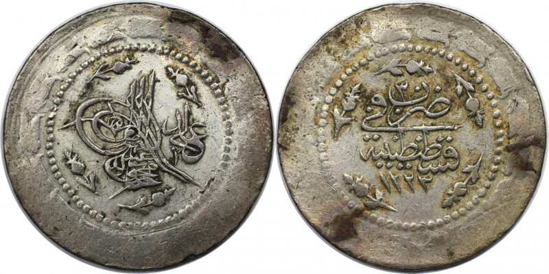 6 Kurush 1837 
Weltmünzen und Medaillen, Türkei / Turkey. Mahmud II. (1808-1839...