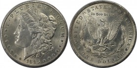Dollar 1885 O
Weltmünzen und Medaillen, Vereinigte Staaten / USA / United States. Morgan Dollar 1885 O, Silber. Stempelglanz