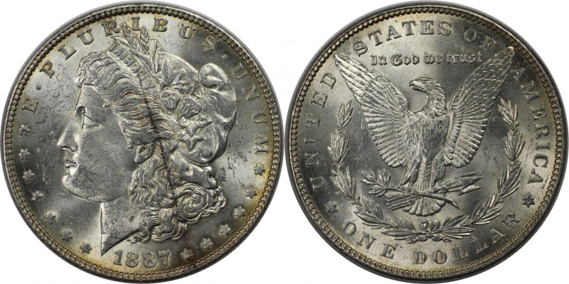 Dollar 1887 
Weltmünzen und Medaillen, Vereinigte Staaten / USA / United States...