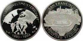 Medaille 1994 
Weltmünzen und Medaillen, Vereinigte Staaten / USA / United States. San Francisco. Medaille 1994, Silber. Polierte Platte