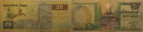 20 Pounds 1978-88 
Banknoten, Ägypten / Egypt. 20 Pounds 1978-88. P.48. II