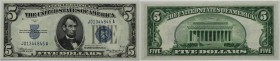 5 Dollars 1934 A
Banknoten, USA / Vereinigte Staaten von Amerika, Silver Certificates. 5 Dollars 1934 A. Fr.1651. I