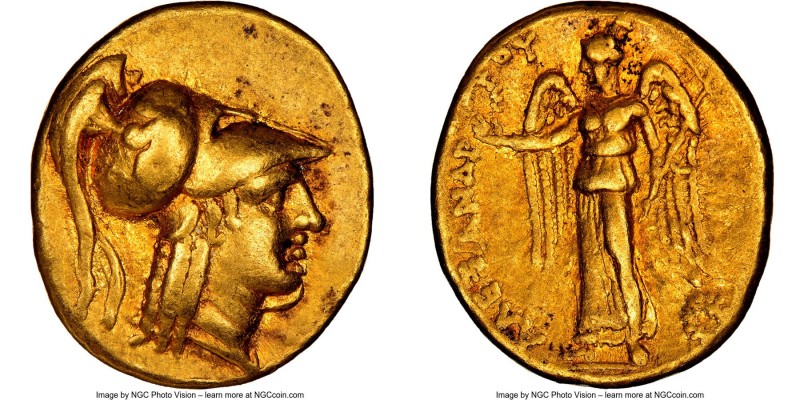 MACEDONIAN KINGDOM. Alexander III the Great (336-323 BC). AV stater (19mm, 8.47 ...