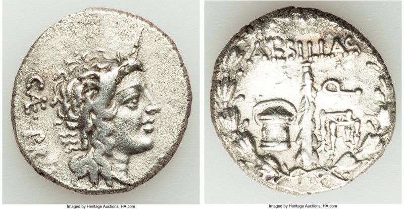 MACEDON UNDER ROME. Aesillas (ca. 95-70 BC). AR tetradrachm (28mm, 15.58 gm, 12h...