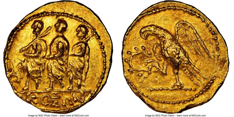 THRACIAN DYNASTS. Coson (ca. after 54 BC). AV stater (19mm, 8.63 gm, 11h). NGC C...