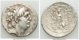 SELEUCID KINGDOM. Antiochus VII Euergetes (138-129 BC). AR tetradrachm (31mm, 16.31 gm, 1h). About XF. Antioch on the Orontes. Diademed head of Antioc...