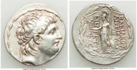 SELEUCID KINGDOM. Antiochus VII Euergetes (138-129 BC). AR tetradrachm (29mm, 16.44 gm, 12h). About XF. Antioch on the Orontes. Diademed head of Antio...