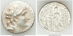 SELEUCID KINGDOM. Antiochus VII Euergetes (138-129 BC). AR tetradrachm (27mm, 16.62 gm, 12h). Choice VF. Antioch on the Orontes. Diademed head of Anti...