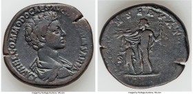 Commodus (AD 177-192). AE sestertius (32mm, 24.28 gm, 6h). Fine. Rome. L AVREL COMMODO CAES AVG FIL GERM SARM, bare headed, draped bust of Commodus ri...