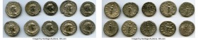 ANCIENT LOTS. Roman Imperial. Gordian III (AD 238-244). Lot of ten (10) AR antoniniani. VF-XF. Includes: (10) Gordian III, AR antoniniani, various rev...