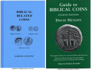 LITERATURE. Ancient coin books. Judaean. Lot of two (2) books. Includes: Biblical Related Coins, Lovette // Guide to Biblical Coins, Hendin. Total two...