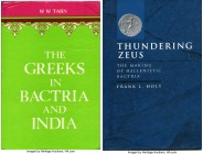 LITERATURE. Ancient coin books. Eastern. Lot of five (5) books. Includes: The Greeks in Bactria and India, Tarn // Thundering Zeus, Holt // Indo-Greek...