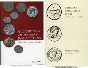 LITERATURE. Ancient coin books. Roman. Lot of six (6) books. Includes: A Dictionary of Ancient Roman Coins, Jones // Greek and Roman Coins in the Athe...