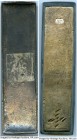 Nguyen Dynasty silver 10 Lang Bar ND (1841-1883) XF (Residue), Opitz-pg. 33. 111x31mm. 378.85gm. Displaying a patch of minor discoloration on the face...
