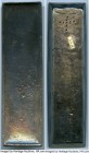 Nguyen Dynasty silver 10 Lang Bar ND (1841-1883) XF (Cleaned), Opitz-pg. 33. 111x32mm. 377.01gm. The back displays a small inventory sticker from Mr. ...