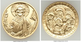 Republic gold Proof "2000 Years of Christianity" 500 Schilling 2000, KM3065. Mintage: 50,000. Sold with the original case of issue and COA #24126. AGW...