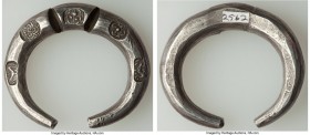 Kingdom of Nanchao. Anonymous silver "Bracelet" Tamlung ND (c. 832-1253) AU, Mitch-2667-2668, cf. Krisadaolarn/Mihailovs-pg. 85, Plate C04, Opitz-pg. ...