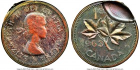 Elizabeth II Mint Error - Reverse Brockage Prooflike Cent 1963 PL62 Brown NGC, Royal Canadian mint, KM49. 

HID09801242017

© 2020 Heritage Auctions |...
